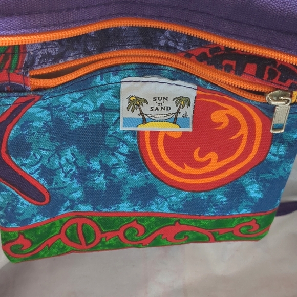 Colorful Patterned Tote Bag - Picture 9 of 11